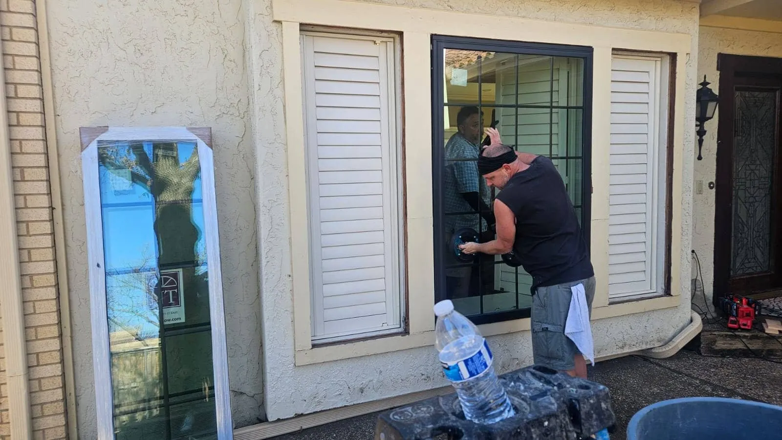 Installer setting a new window